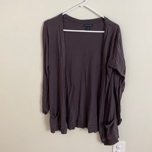 Long sleeve grey cardigan